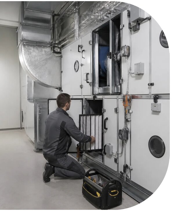 Техническое обслуживание вентиляции в Октябрьском для домов и объектов